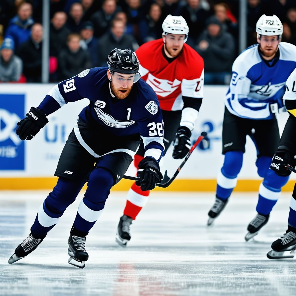 Eishockey, Eiskunstlauf, Eisschnelllauf. - Beliebte Orte: Kunsteisbahn, Eishallen